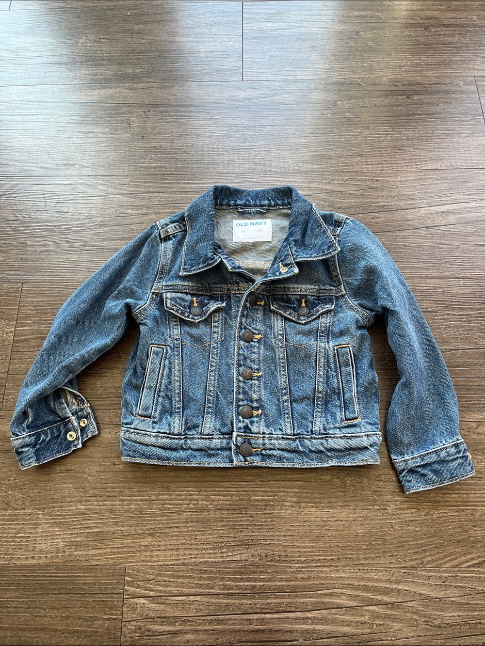 Old Navy Blue Kids Denim Jean Jacket 4T